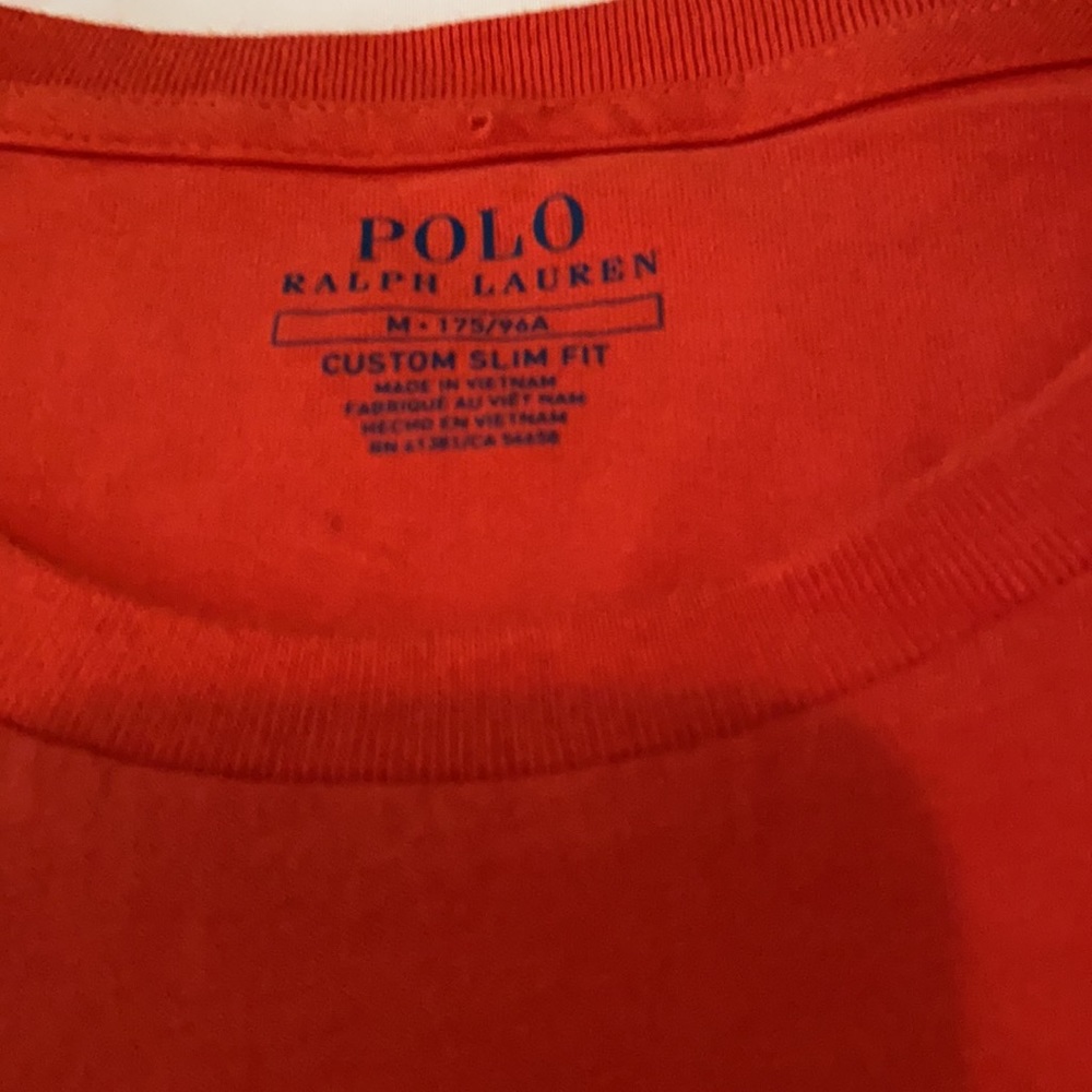 Polo Ralph Lauren Custom Fit Medium T Shirt - Picture 2 of 8